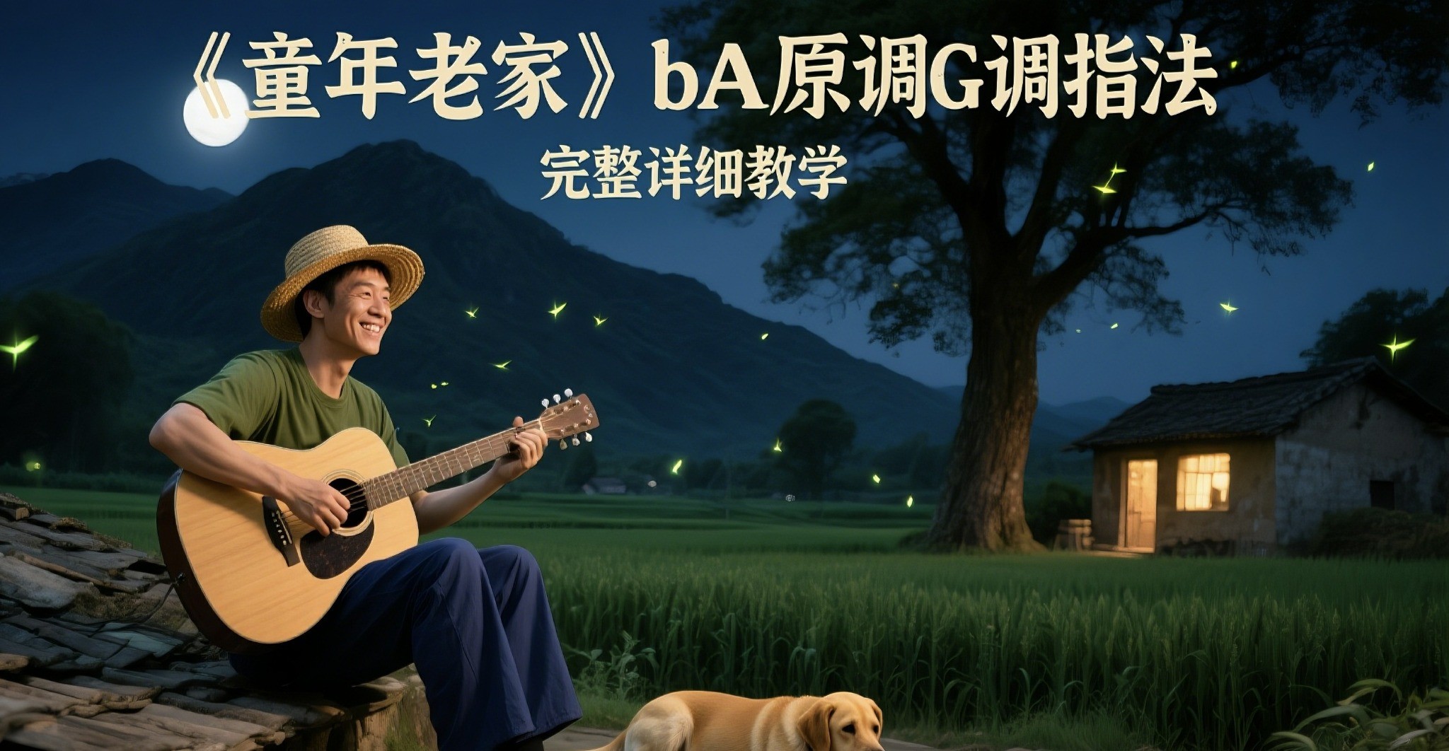 单曲速成：《童年老家》课程封面图
