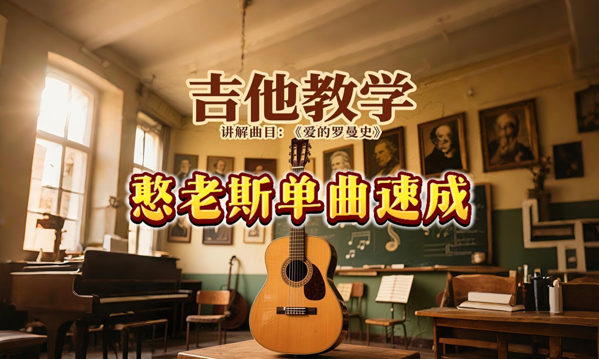 单曲速成：《爱的罗曼史》课程封面图