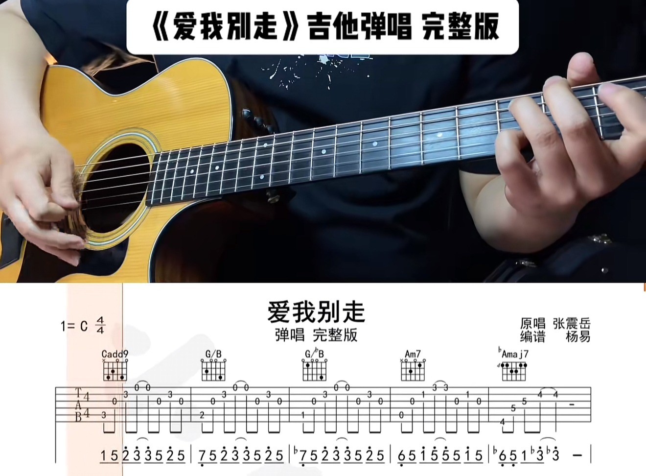 单曲速成：《爱我别走》课程封面图