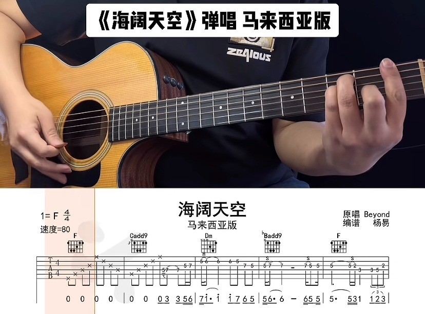 单曲速成：《海阔天空》课程封面图