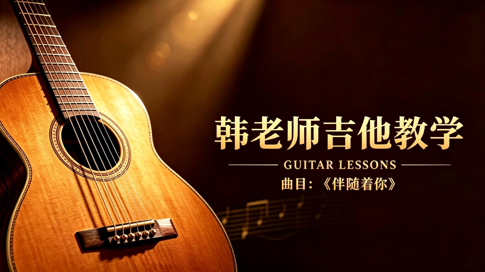 单曲速成：《伴随着你（电影《天空之城》主题曲）》单曲教学视频《伴随着你》