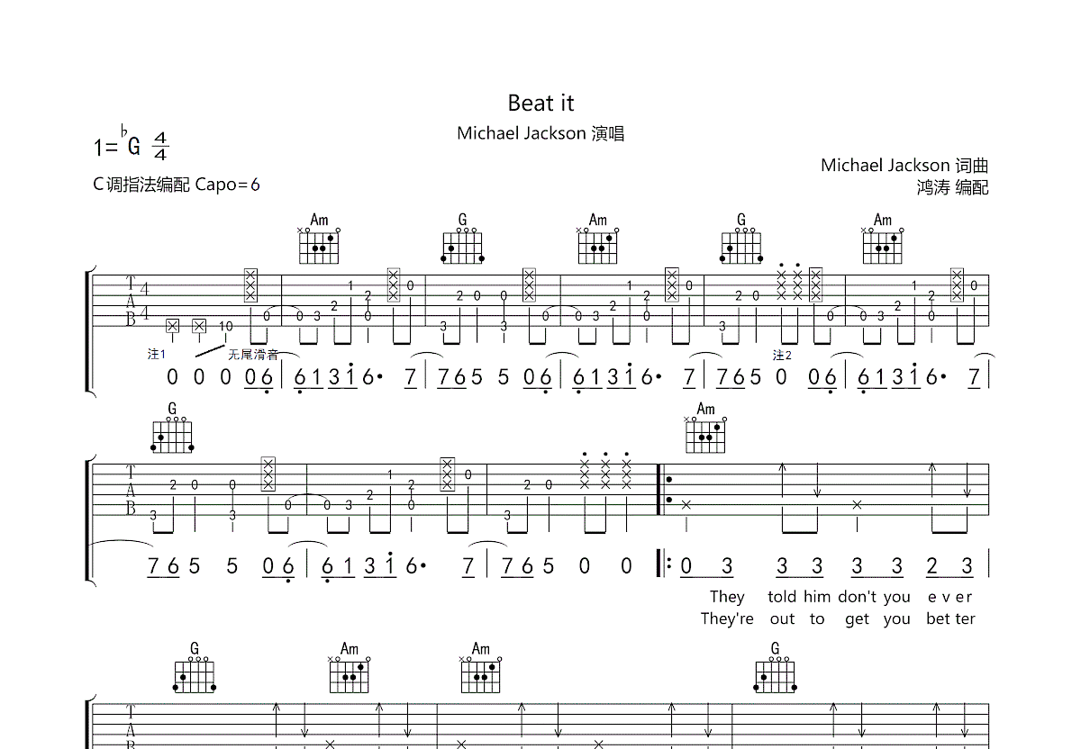 《旅行的意义》前奏间奏尾奏指弹谱子 - 吉他谱 选用C调指法编配 - 中级谱子 - 六线谱(独奏/指弹谱) - 易谱库