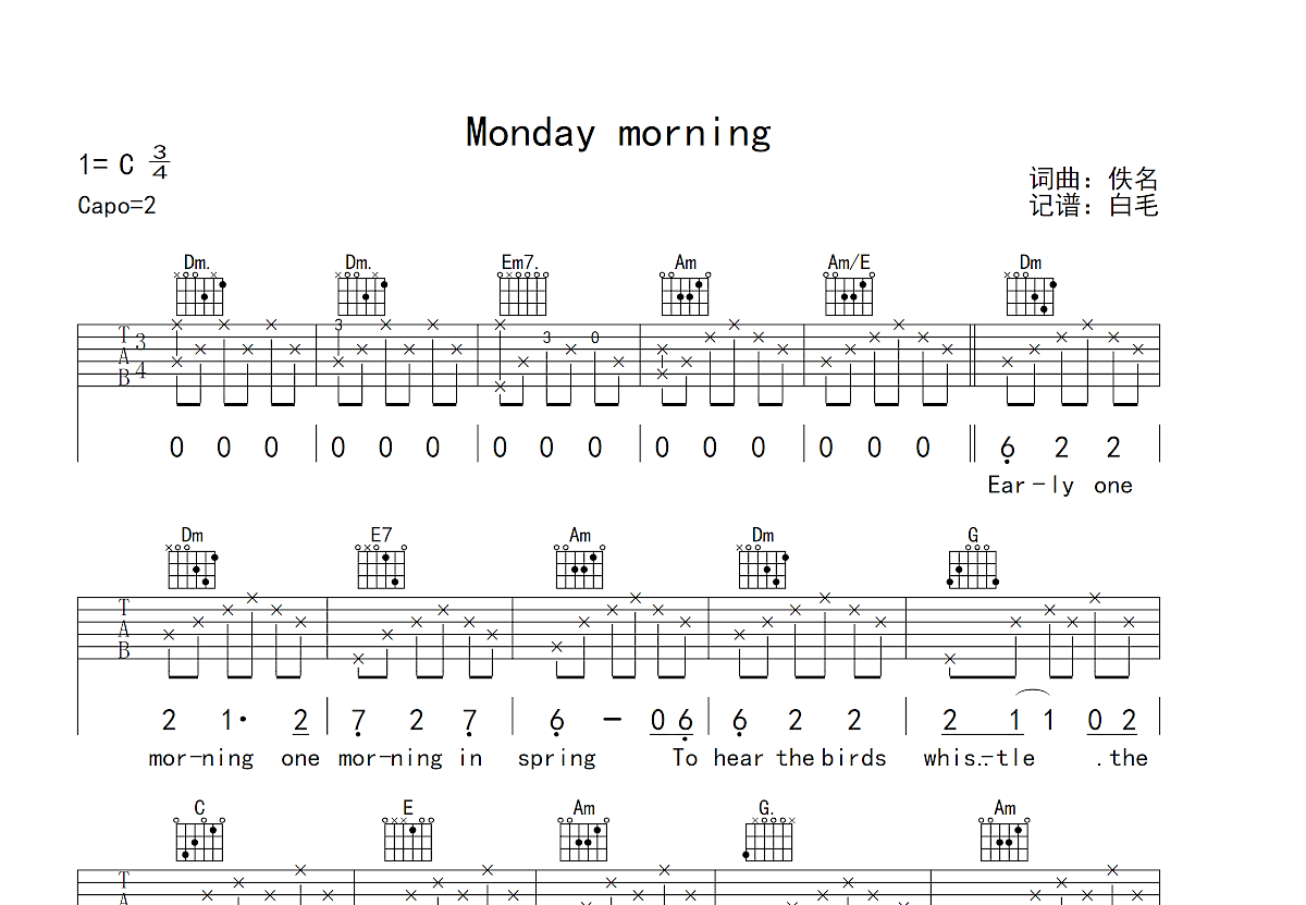4 In The Morning吉他谱 - Gwen Stefani - C调吉他弹唱谱 - 和弦谱 - 琴谱网