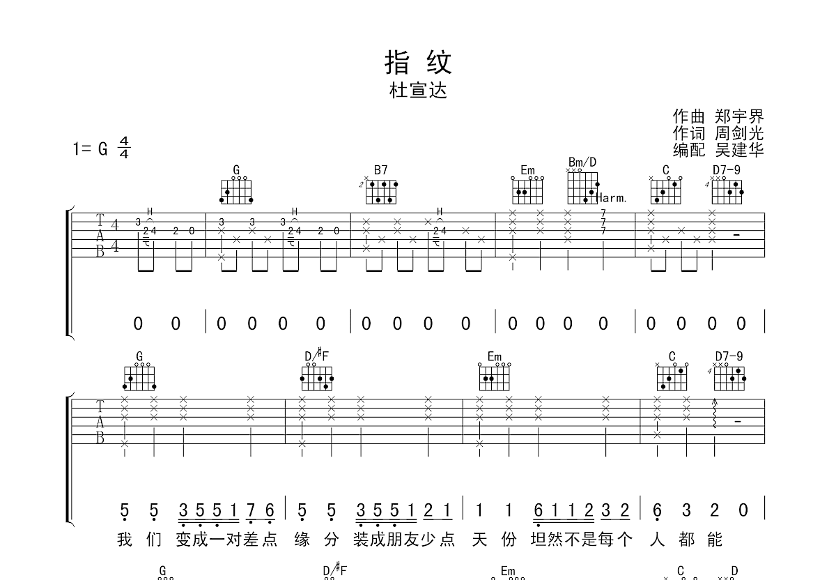 张杰 - 赛尔号(电吉他谱第四期) [电吉他 教学] 吉他谱