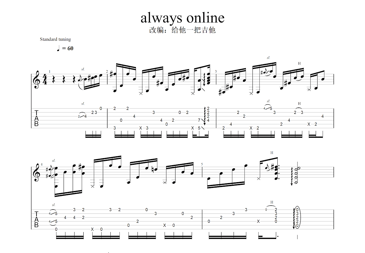 林俊杰吉他谱【一千年以后】指弹吉他六线谱- - 乐器学习网