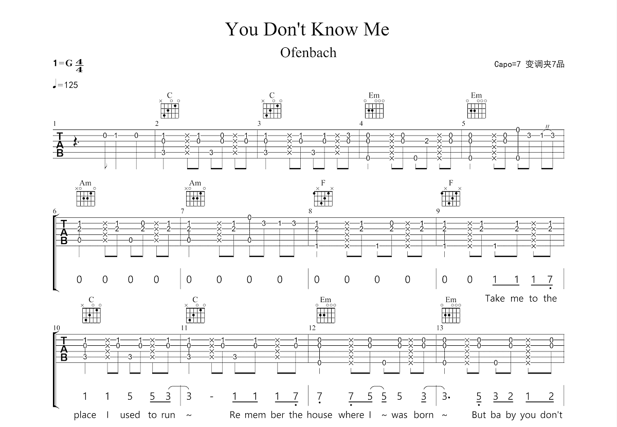 It Ain T Me Guitar Chords - Sheet and Chords Collection