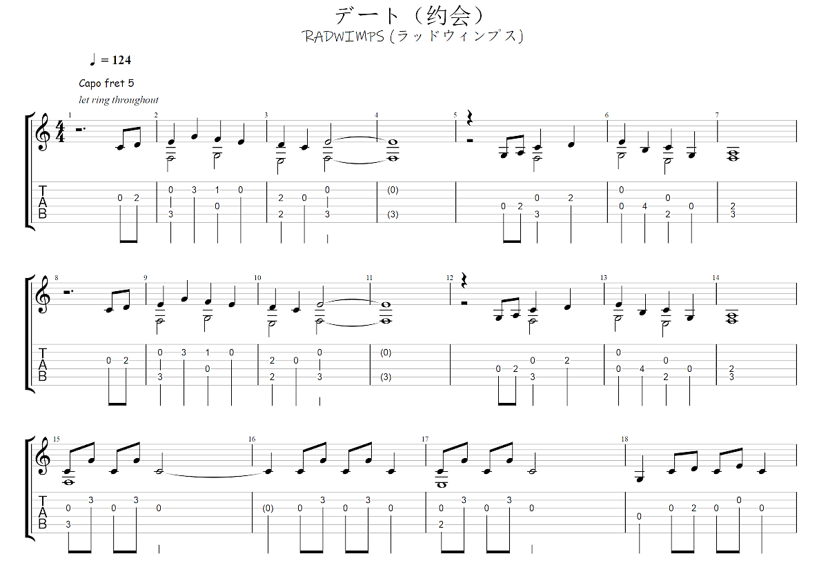 デート约会数字谱图片