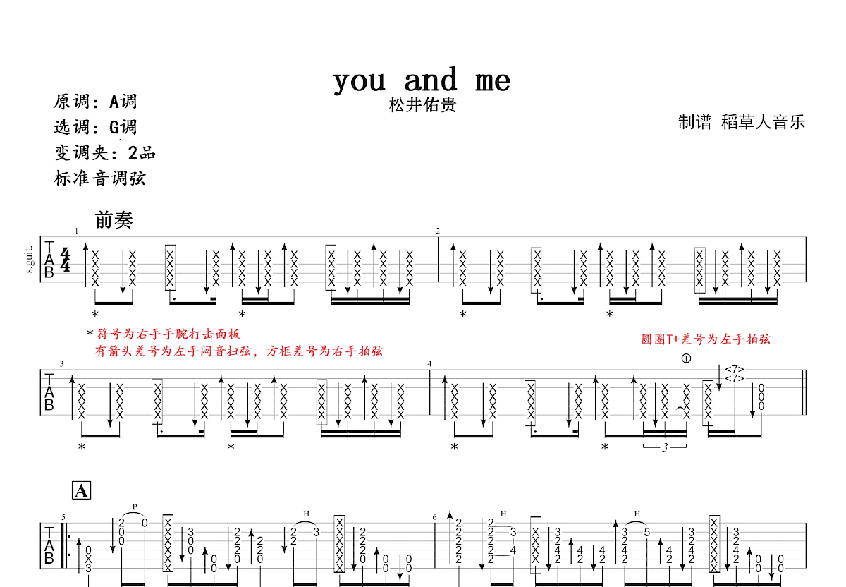 Just you and me吉他谱 - ZeeAvi - C调吉他弹唱谱 - 和弦谱 - 琴谱网