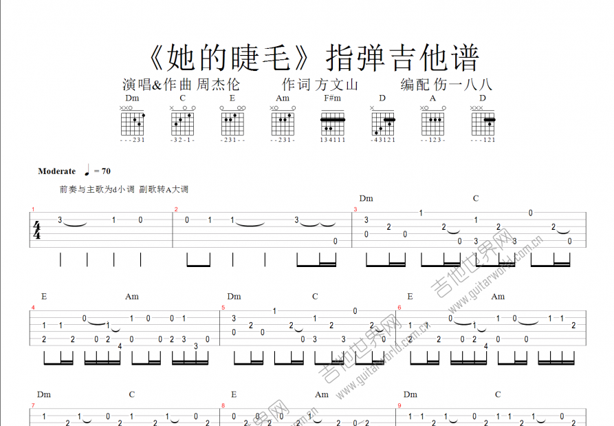 她的睫毛