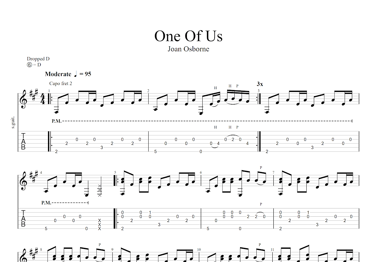 oneofus吉他图片
