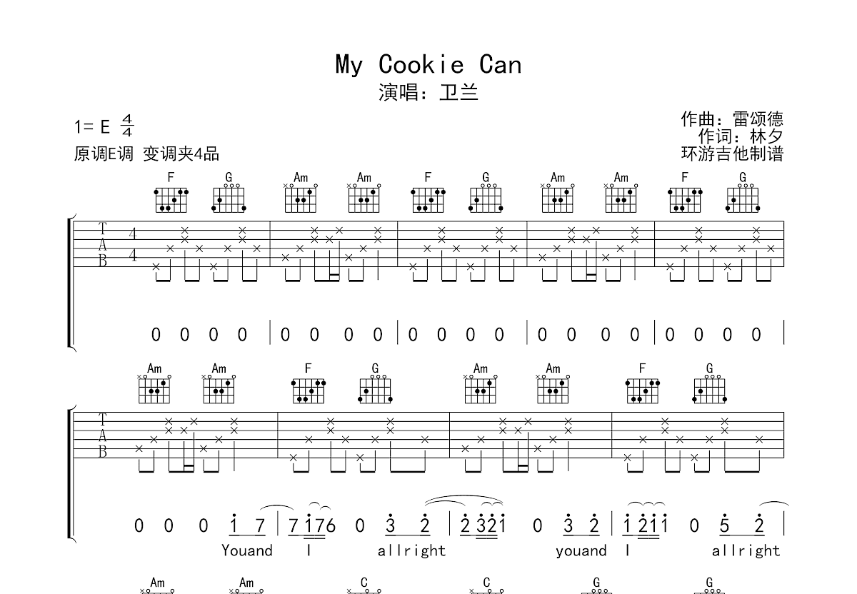 [吉他譜]周興哲-怎麼了(Fingerstyle). 非常適合改編成Fingerstyle演奏曲的一首抒情歌 | by Wen | Wen吉他 ...