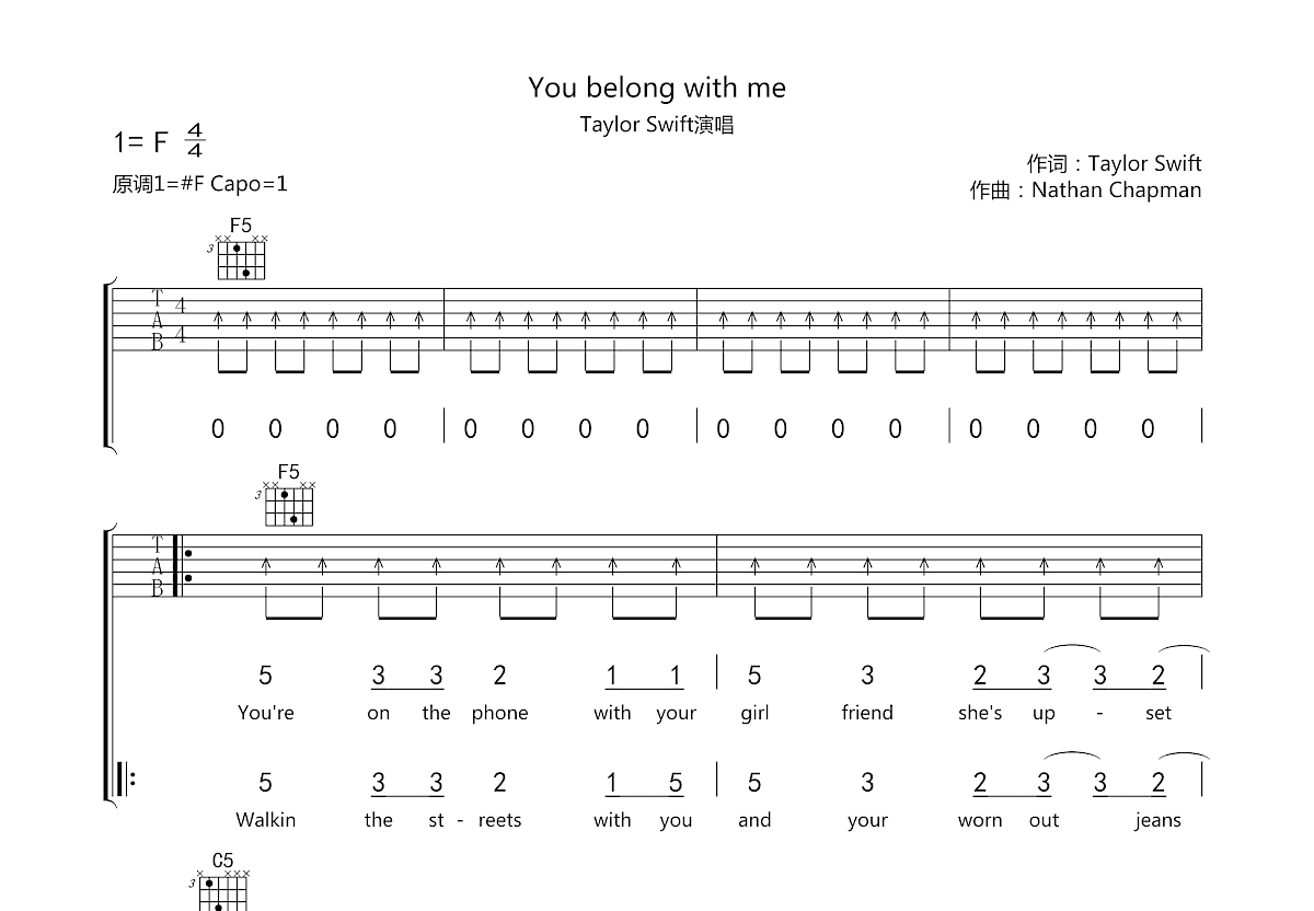 I'm Yours Sheet Music | Jason Mraz | Really Easy Guitar