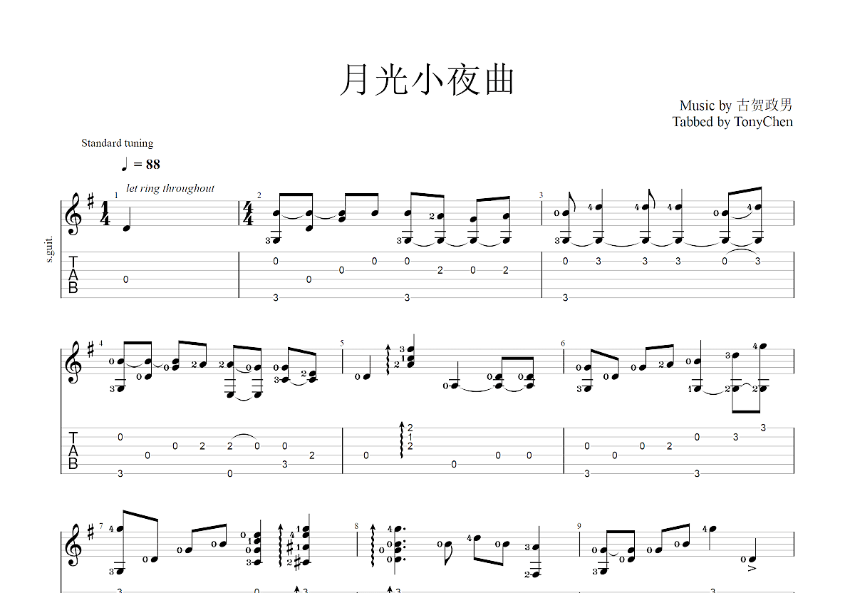 张惠妹 - 人质 [弹唱 大伟] 吉他谱