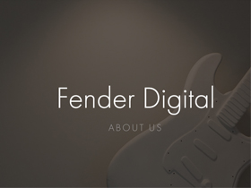 Fender为什么要死磕数字化? 《财富》杂志去寻找答案了