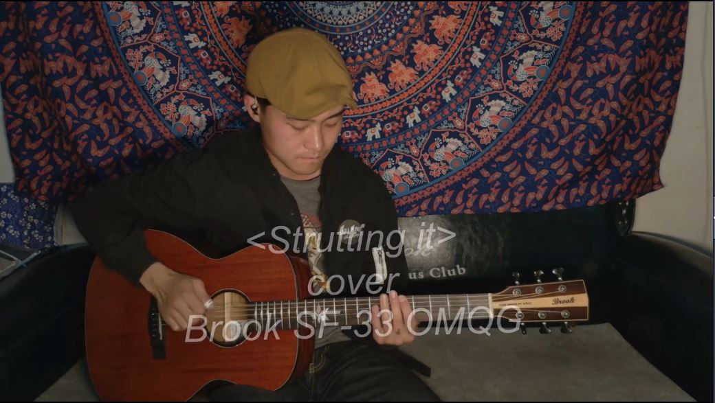 布鲁克发布吉他指弹视频《Strutting It》